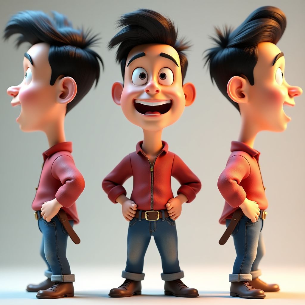 Personaje 3D animado